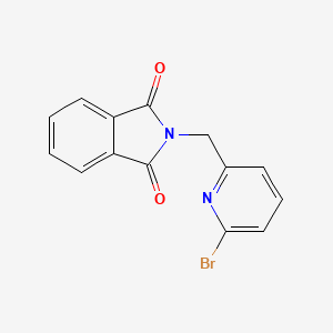molecular formula C14H9BrN2O2 B8601282 2-((6-Bromopyridin-2-yl)methyl)isoindoline-1,3-dione 