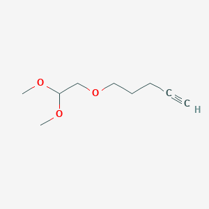 5-(2,2-Dimethoxyethoxy)pent-1-yne
