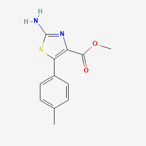 2-Amino-5-(4-methyl-phenyl)-thiazole-4-carboxylic acid methyl ester