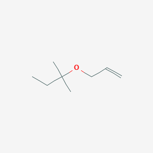 molecular formula C8H16O B8601638 2-Methyl-2-[(prop-2-en-1-yl)oxy]butane CAS No. 54269-84-0