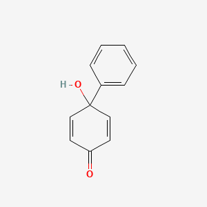 B8601726 2,5-Cyclohexadien-1-one, 4-hydroxy-4-phenyl- CAS No. 42860-77-5