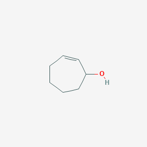 molecular formula C7H12O B8601870 2-Cyclohepten-1-ol CAS No. 4096-38-2