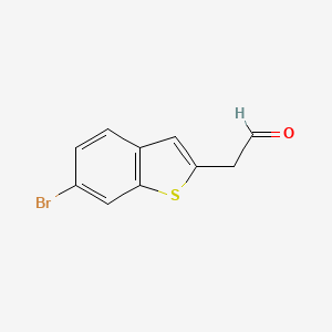 (6-Bromo-benzo[b]thiophen-2-yl)-acetaldehyde