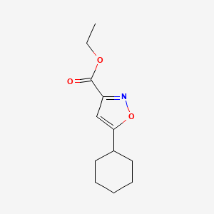 Ethyl 5-cyclohexylisoxazole-3-carboxylate