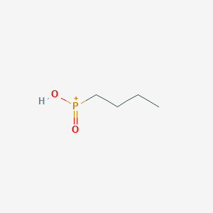 molecular formula C4H10O2P+ B8602076 Butylphosphinic acid 