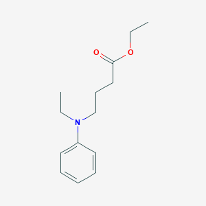 B8602107 Ethyl 4-[ethyl(phenyl)amino]butanoate CAS No. 86874-37-5