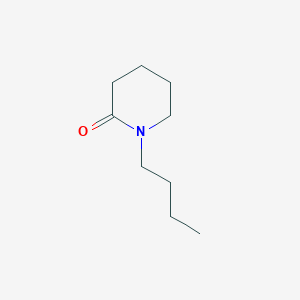 molecular formula C9H17NO B8602130 1-Butyl 2-Piperidinone 