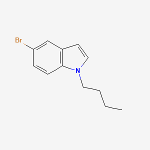 molecular formula C12H14BrN B8602138 5-Bromo-1-butyl-1H-indole CAS No. 90134-02-4