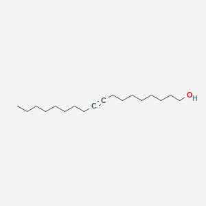 molecular formula C18H34O B8602173 9-Octadecyn-1-ol CAS No. 2861-49-6