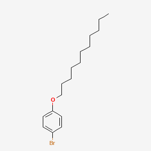 molecular formula C17H27BrO B8602277 1-Bromo-4-(undecyloxy)benzene CAS No. 105100-91-2
