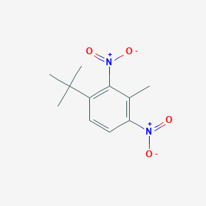 molecular formula C11H14N2O4 B8602312 1-Tert-butyl-3-methyl-2,4-dinitrobenzene 