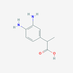 2-(3,4-Diaminophenyl)propanoic acid