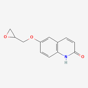 6-(Oxiran-2-ylmethoxy)quinolin-2(1H)-one