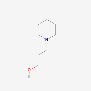 molecular formula C8H17NO B086026 1-哌啶丙醇 CAS No. 104-58-5
