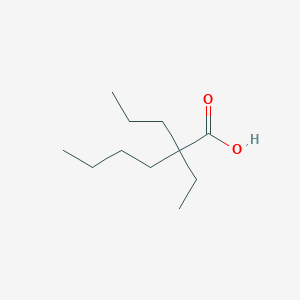 molecular formula C11H22O2 B8602639 2-Ethyl-2-n-propylhexanoic acid 