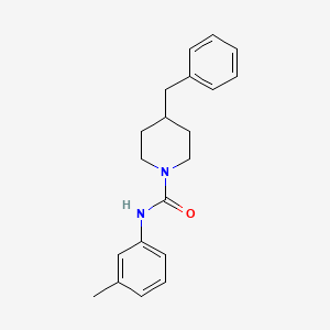 molecular formula C20H24N2O B8602853 4-Benzyl-piperidine-1-carboxylic acid m-tolylamide 