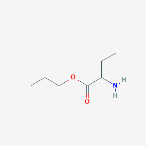 molecular formula C8H17NO2 B8603143 Isobutyl 2-aminobutyrate 