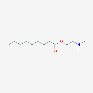 molecular formula C13H27NO2 B8603176 2-(Dimethylamino)ethyl nonanoate CAS No. 56535-30-9