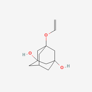 molecular formula C12H18O3 B8603202 5-Vinyloxy-1,3-adamantanediol CAS No. 500541-89-9