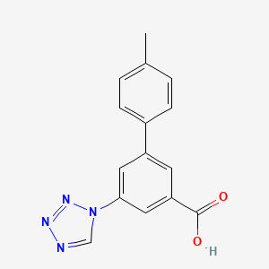 4'-Methyl-5-tetrazol-1-yl-biphenyl-3-carboxylic acid