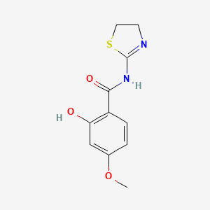 N-(4,5-dihydro-1,3-thiazol-2-yl)-2-hydroxy-4-methoxybenzamide
