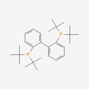 molecular formula C28H44P2 B8603381 2,2'-Bis(DI-tert-butylphosphino)biphenyl 