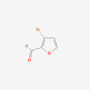 molecular formula C5H3BrO2 B086034 3-溴呋喃-2-甲醛 CAS No. 14757-78-9