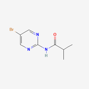 5-Bromo-2-(isobutyramido)pyrimidine