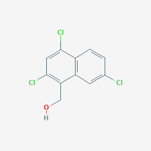 (2,4,7-Trichloronaphthalen-1-yl)methanol
