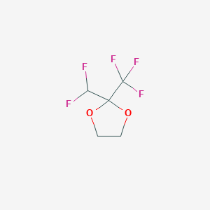 2-(Difluoromethyl)-2-(trifluoromethyl)-1,3-dioxolane