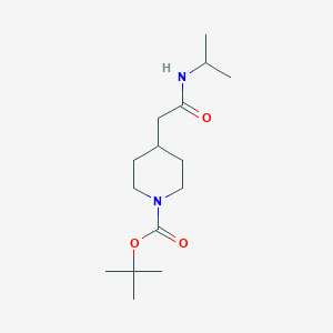 Tert-butyl 4-[2-(isopropylamino)-2-oxoethyl]piperidine-1-carboxylate