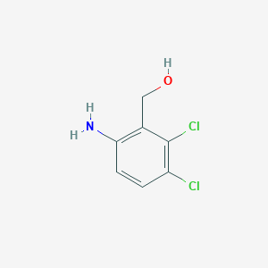 molecular formula C7H7Cl2NO B8603485 (6-Amino-2,3-dichlorophenyl)methanol 