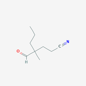 4-Formyl-4-methylheptanenitrile