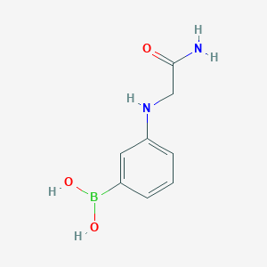 3-(Carbamoylmethyl-amino)-phenylboronic acid