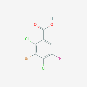 3-Bromo-2,4-dichloro-5-fluorobenzoic acid