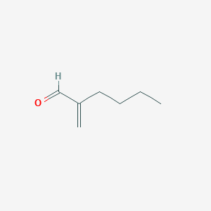 molecular formula C7H12O B086039 2-亚甲基己醛 CAS No. 1070-66-2