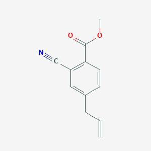 Methyl 2-cyano-4-(prop-2-en-1-yl)benzoate
