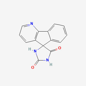 2H,5H-Spiro[imidazolidine-4,5'-indeno[1,2-b]pyridine]-2,5-dione