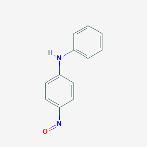 molecular formula C12H10N2O B086041 4-亚硝基-N-苯基苯胺 CAS No. 156-10-5