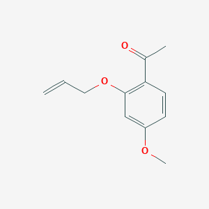 molecular formula C12H14O3 B8604117 2'-Allyloxy-4'-methoxyacetophenone 