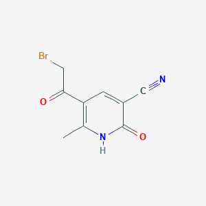 5-Bromoacetyl-1,2-dihydro-6-methyl-2-oxo-3-pyridinecarbonitrile