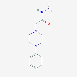 2-(4-Phenylpiperazin-1-yl)acetohydrazide