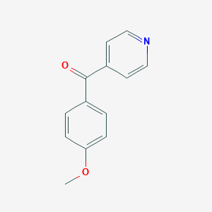 molecular formula C13H11NO2 B086043 4-(4-甲氧基苯甲酰)吡啶 CAS No. 14548-47-1