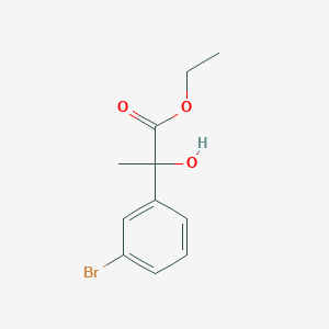 2-(3-Bromo-phenyl)-2-hydroxy-propionic acid ethyl ester