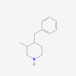 molecular formula C13H19N B8604414 4-Benzyl-3-methylpiperidine 