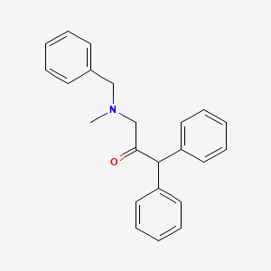 3-[Benzyl(methyl)amino]-1,1-diphenylpropan-2-one