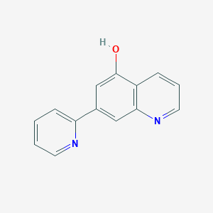 7-(Pyridin-2-yl)quinolin-5-ol