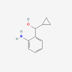 o-Amino-alpha-cyclopropylbenzyl alcohol