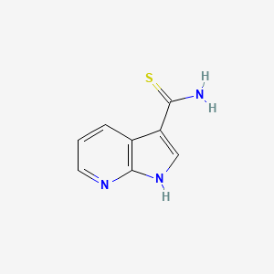 1H-Pyrrolo[2,3-b]pyridine-3-carbothioamide