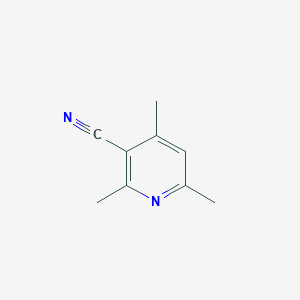 molecular formula C9H10N2 B8604527 2,4,6-Trimethylnicotinonitrile 